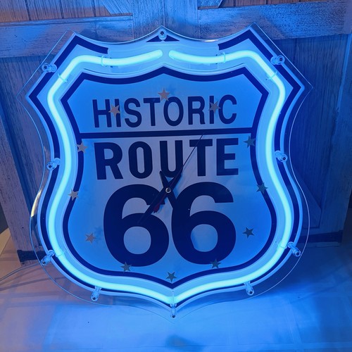 Route neon light wall - route,